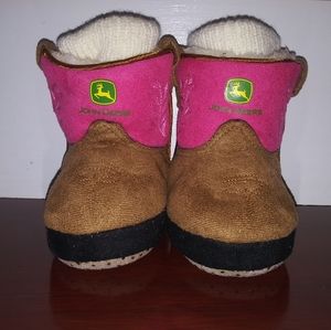 Like new! John Deere Slippers.
